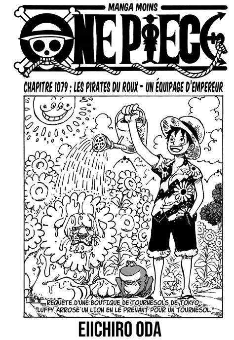 One Piece 1079 lecture en ligne scan